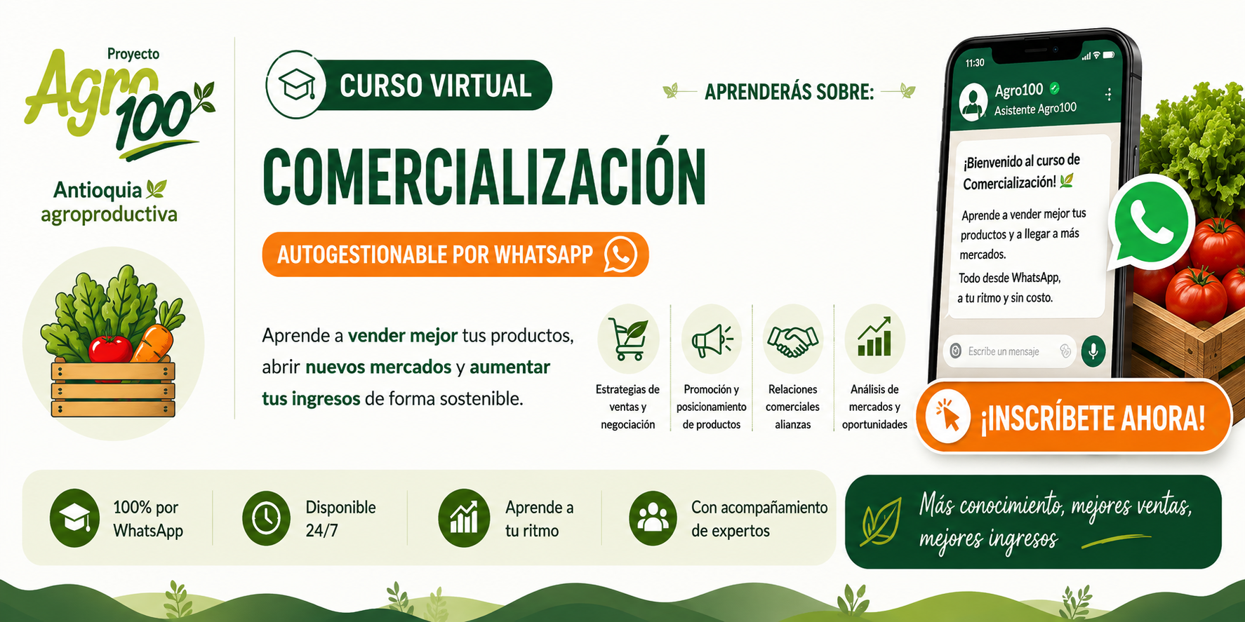Curso de Comercialización Agrícola